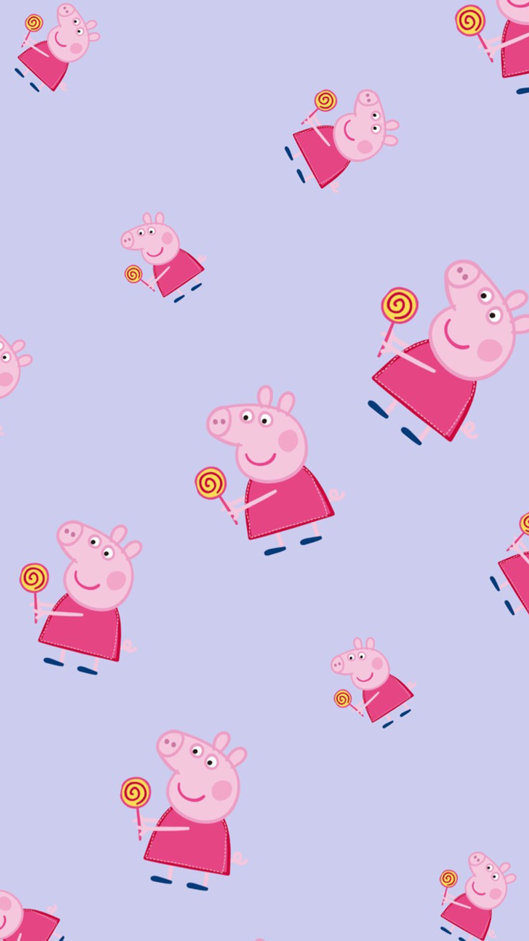 《小猪佩奇》可爱卡通高清图片手机壁纸,苹果手机壁纸下载