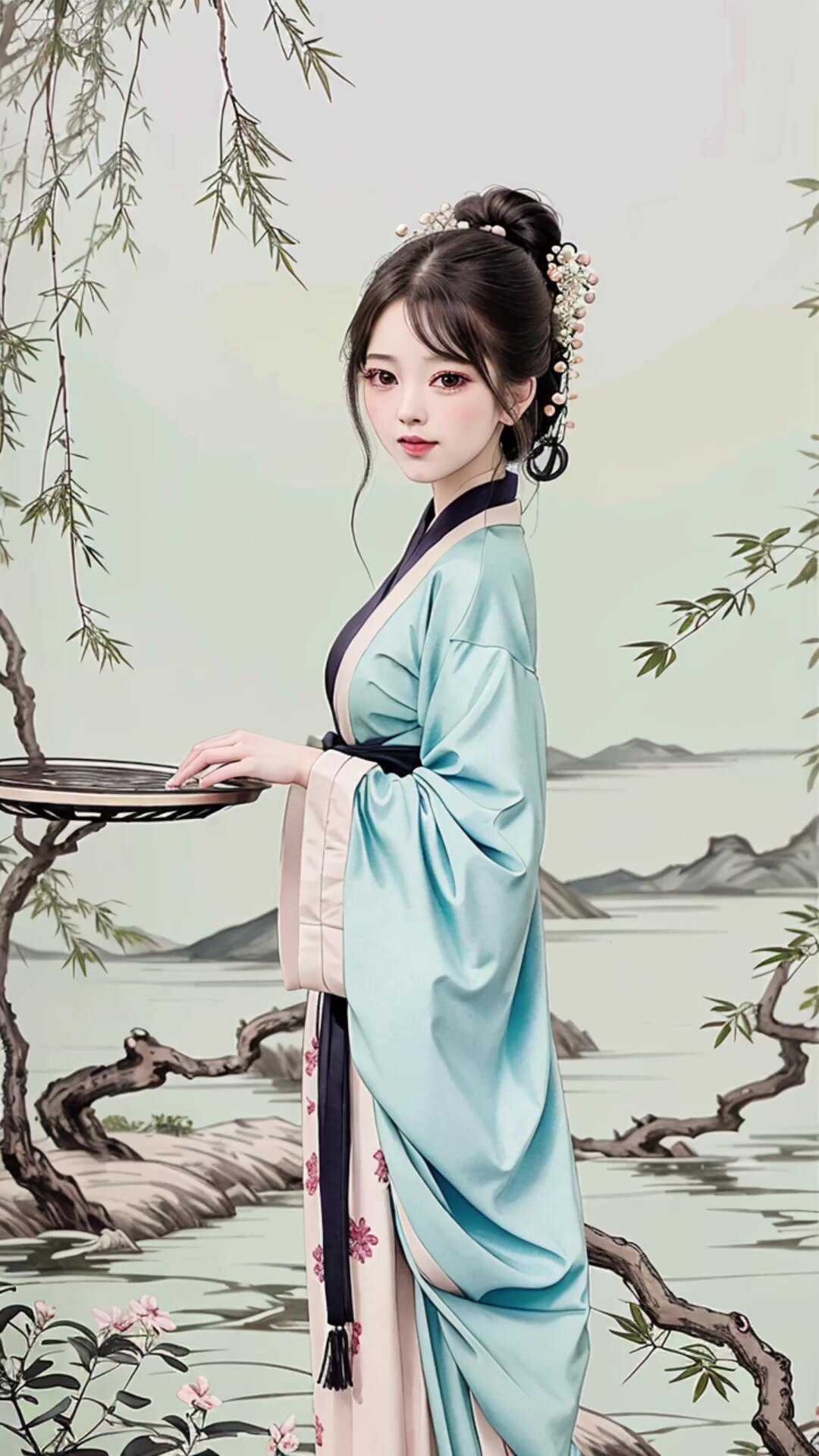 古风古装古韵唯美美女中国风壁纸