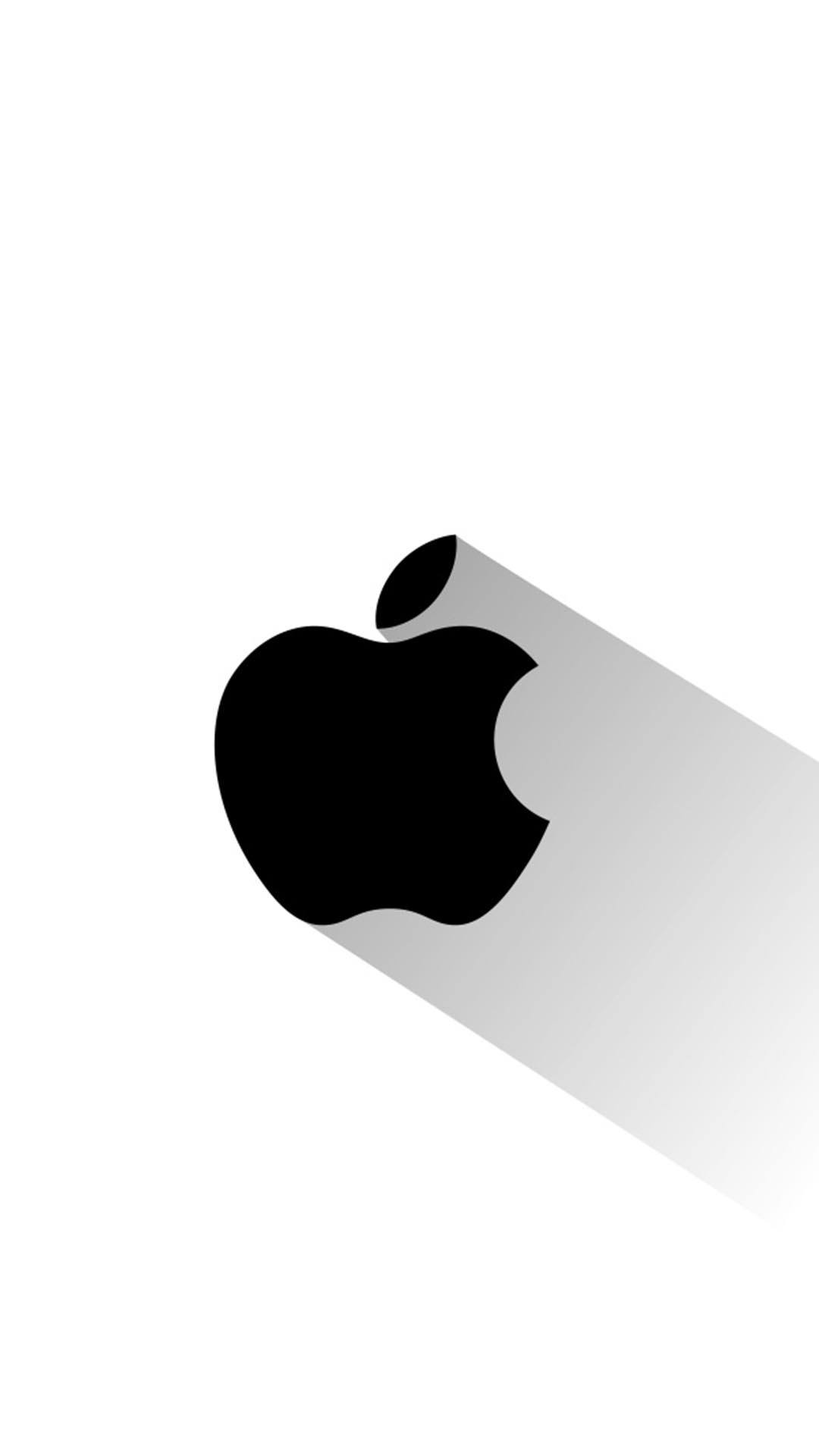 苹果logo超清壁纸，简洁唯美的苹果logo手机壁纸